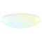 Luxrite 19In LED Flush Mount Light 5CCT 2700K-5000K 24/28/32W Up to 2240LM Dimmable Damp Rated ETL Listed LR23163-1PK - alternate 1